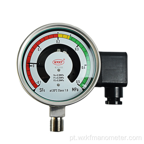 SF6 GAS DENSIDADE SUDERES DE PRESSÃO DE AR